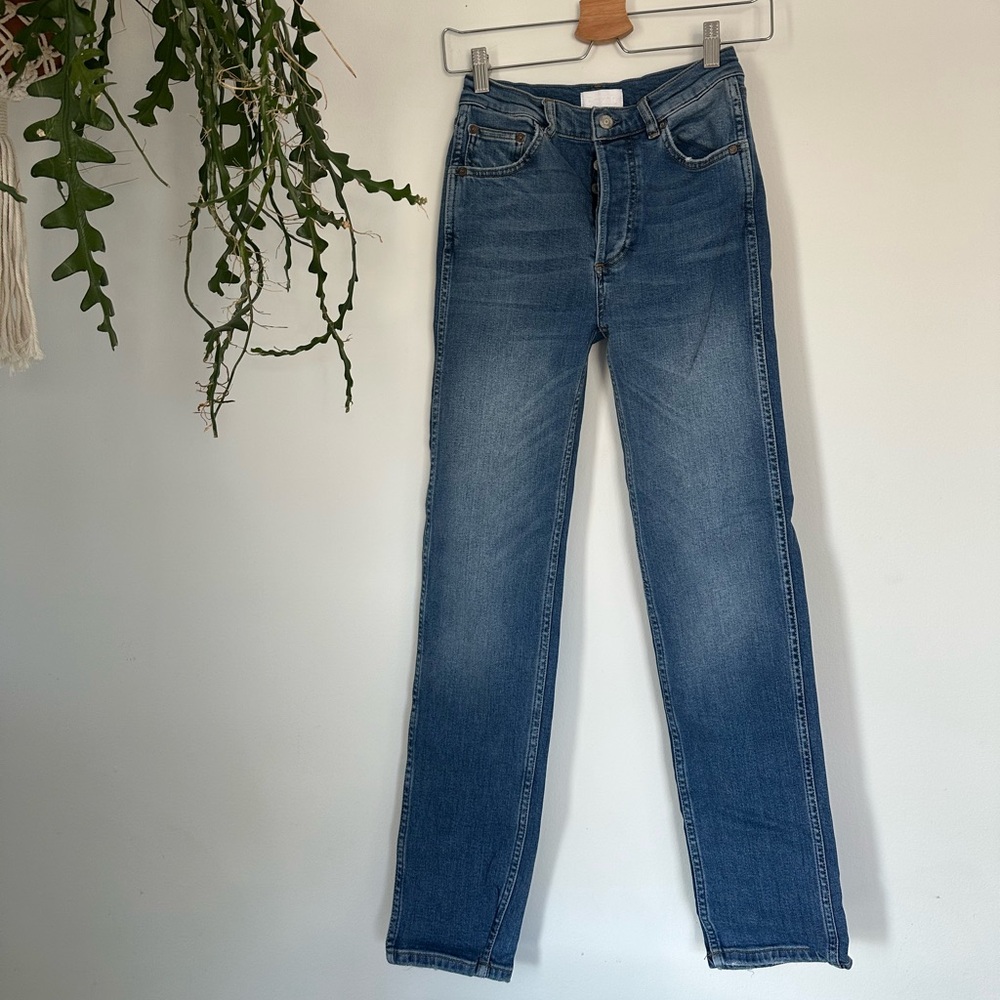 Boyish Straight Leg Denim Jeans